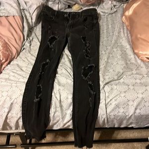 Hollister, black jeans, womens